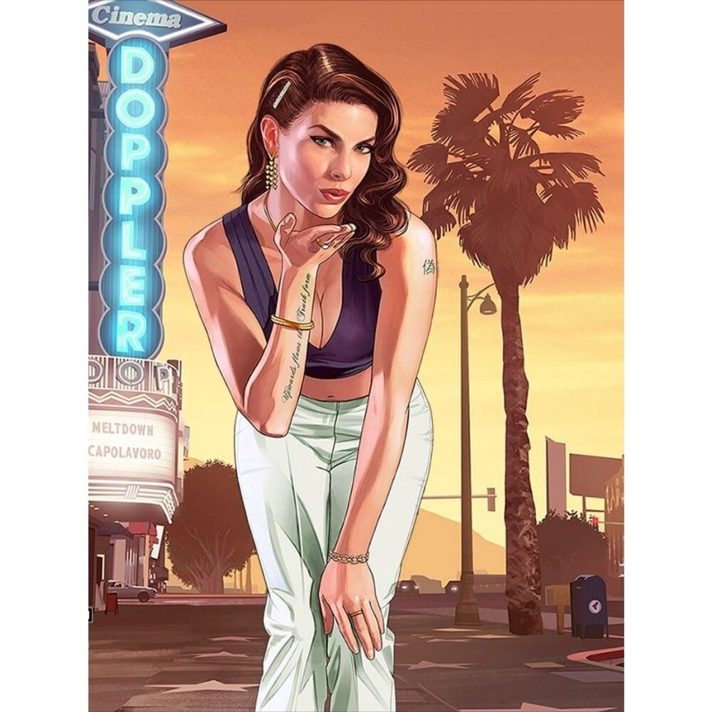 Custom Fridge Magnet GTA 5 Video Game Home Kitchen Decor
